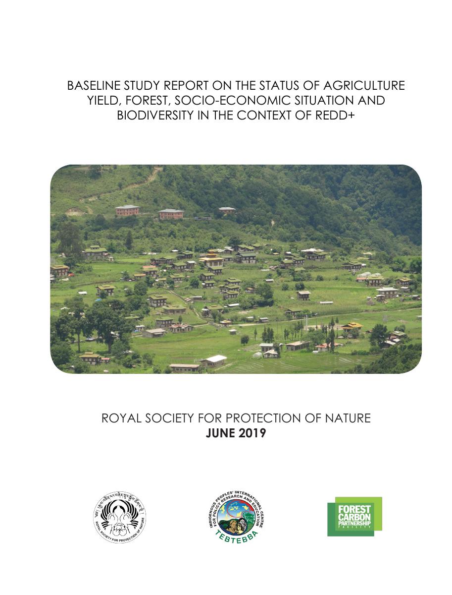 Feasibility study for eco-tourism opportunity in Buli under Nangkhor Gewog in Zhemgang cover