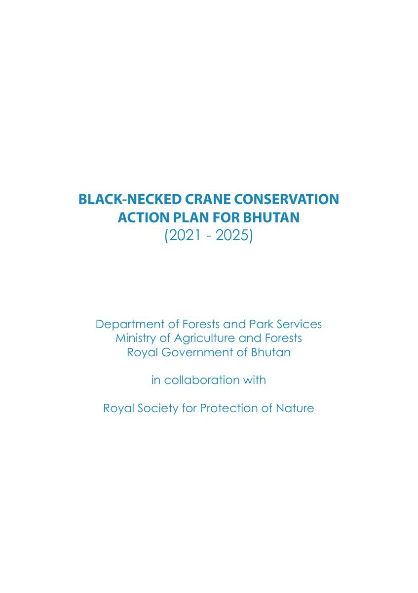 BNC Action Plan (2021-2025) cover