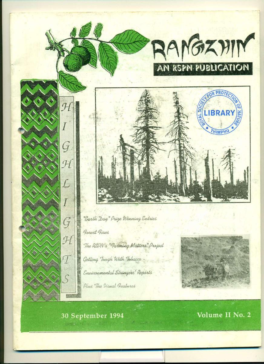 Rangzhin-September 1994 cover