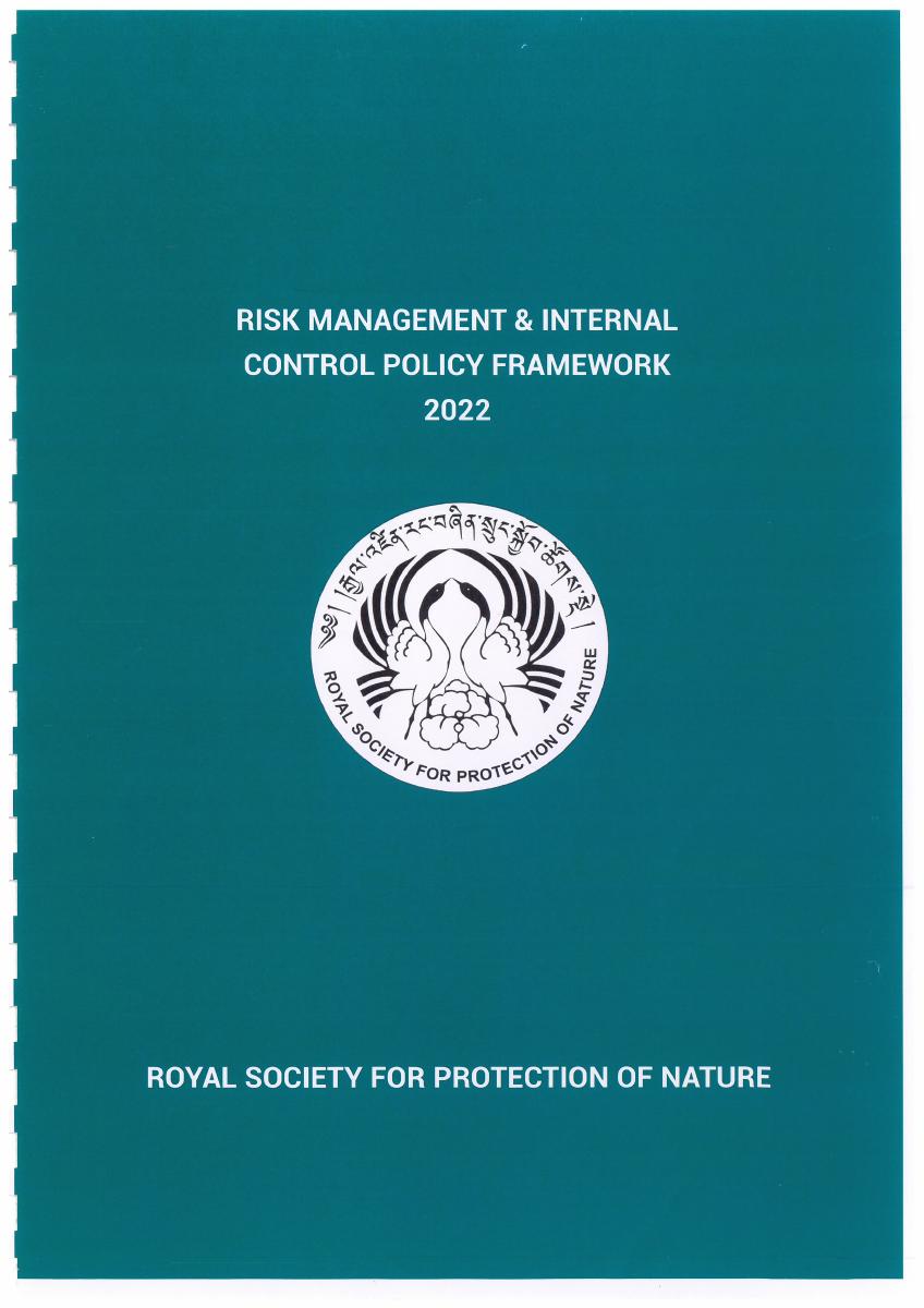Risk management _internal control policy 2022 cover