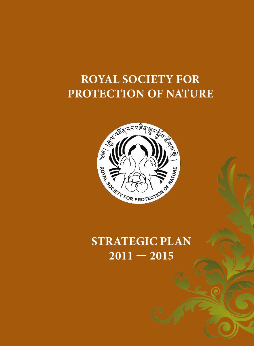 Strategic Plan (2011 – 2015) cover