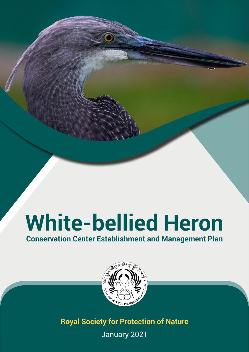 White-bellied Heron Conservation Center Establishment and Management Plan cover