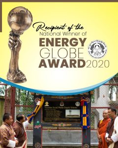 The recipient of this year’s national Energy Globe Award 2020