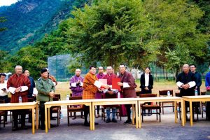The formal handing-taking and document signing