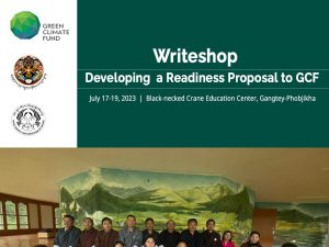 Writeshop for developing a Readiness Proposal to Green Climate Fund (GCF)