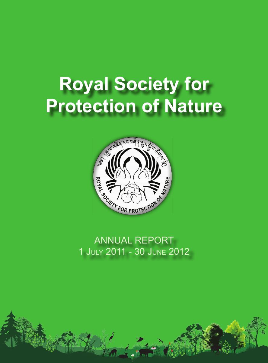 Annual Report 2011 to 2012 cover