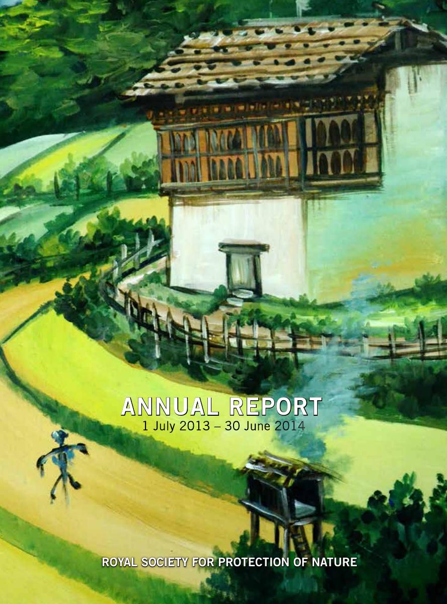 Annual Report 2013 to 2014 cover