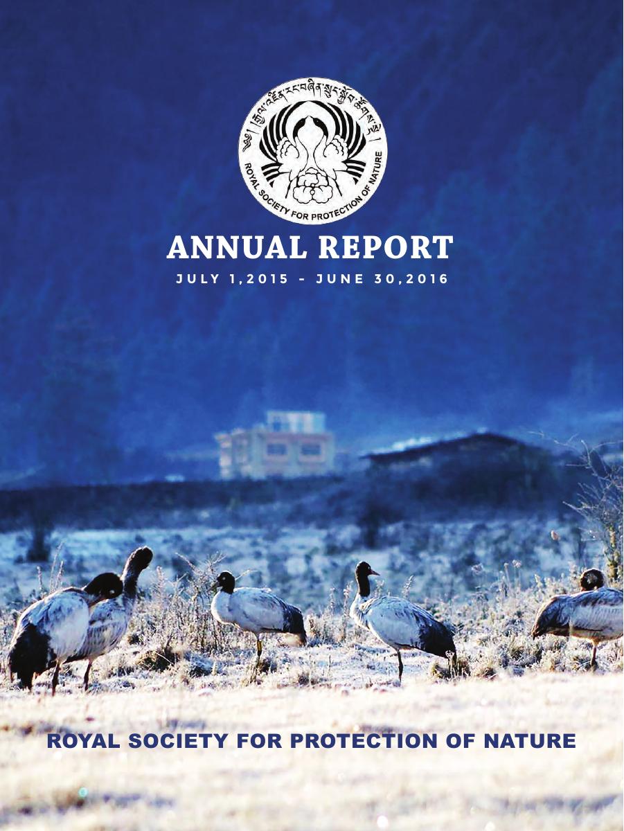 Annual Report 2016 to 2017 cover