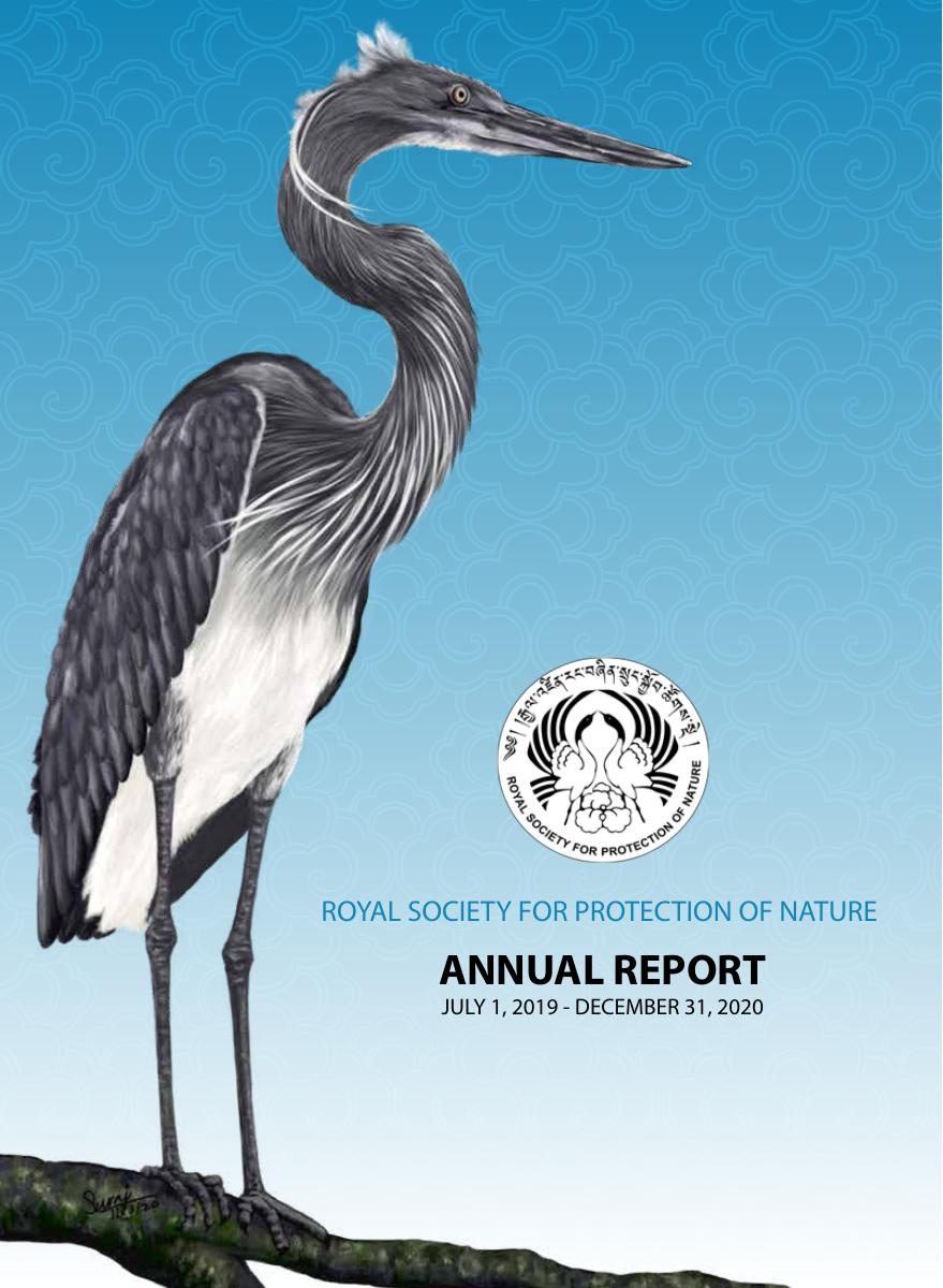 Annual Report 2020 cover